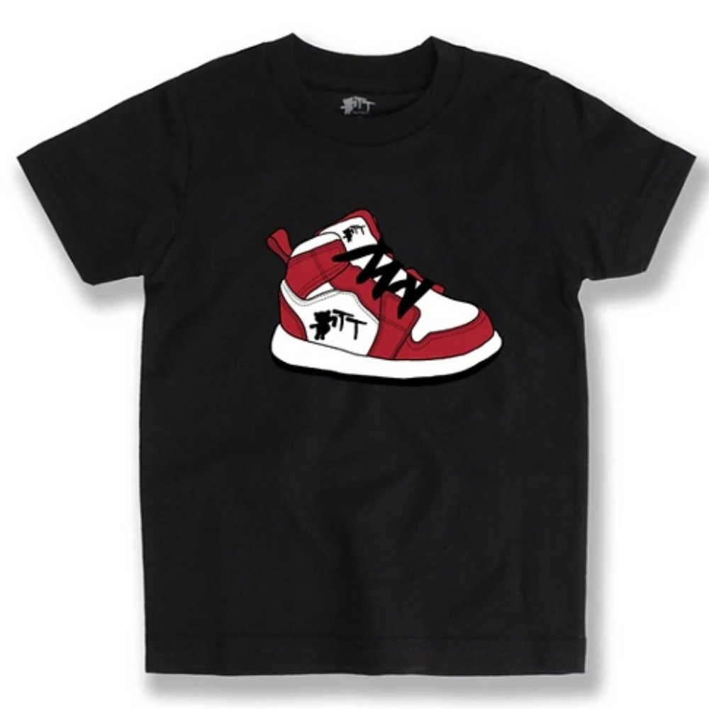 Tiny Tycoon 'Air Bear' T-Shirt - Black